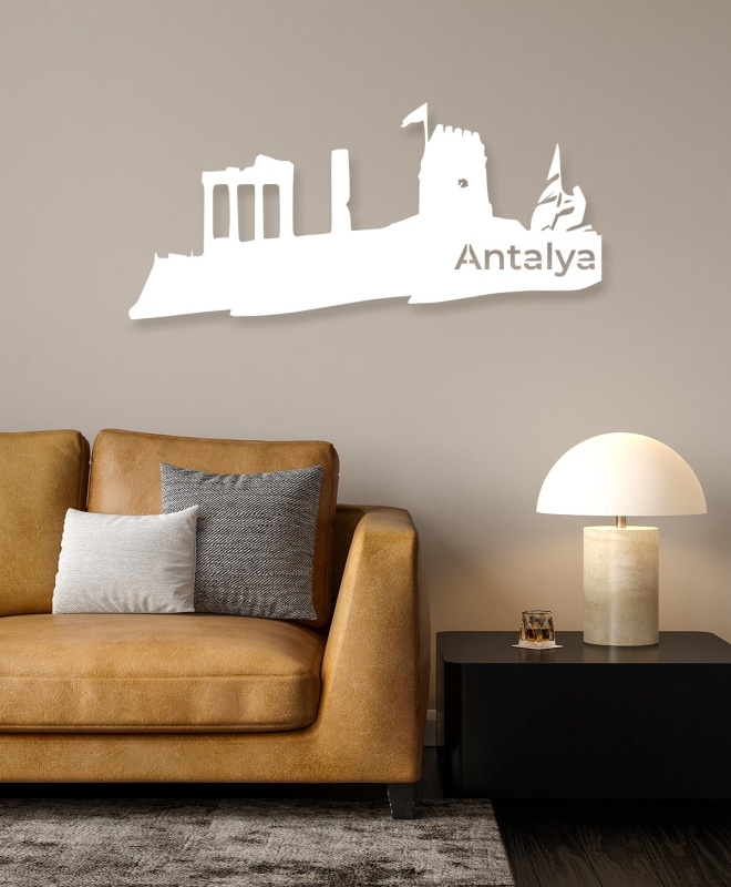 Antalya Siluet Metal Tablo