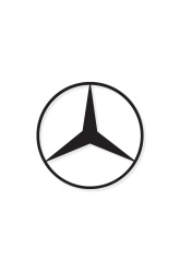 Mercedes Logosu Metal Tablo