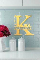 Kitchen K Metal Tablo