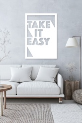 Take It Easy Metal Tablo