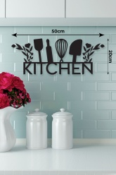 Kitchen Mutfak Metal Tablo