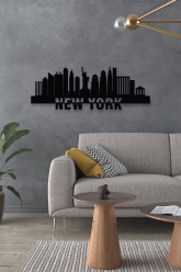 NewYork City Metal Tablo