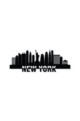 NewYork City Metal Tablo