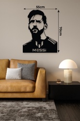 Lionel Messi Metal Tablo