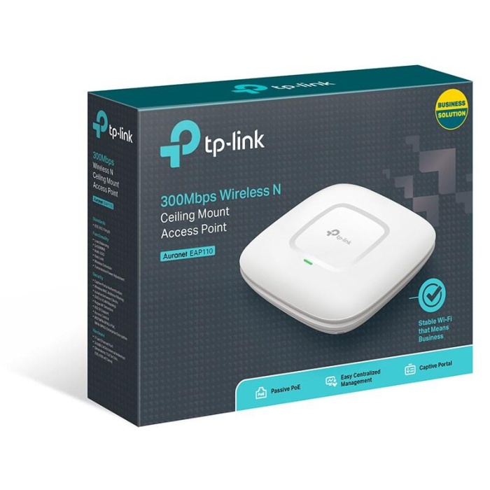 Tp-Link Eap110 300mbps N Tavan Tipi Access Point