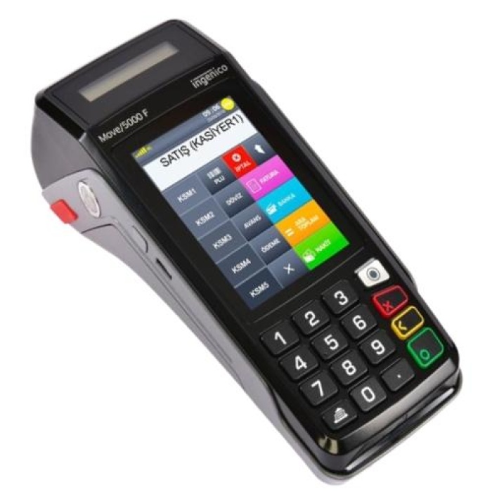 İngenico Move 5000F Mobil Eft Pos Kasa-20 Adet Pos Rulo Hediye