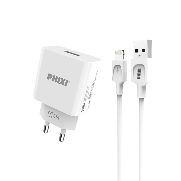 Atlas Pch251l Lightning Usb Power IQ 10w / 2.1a Kablolu Şarj Cihazı