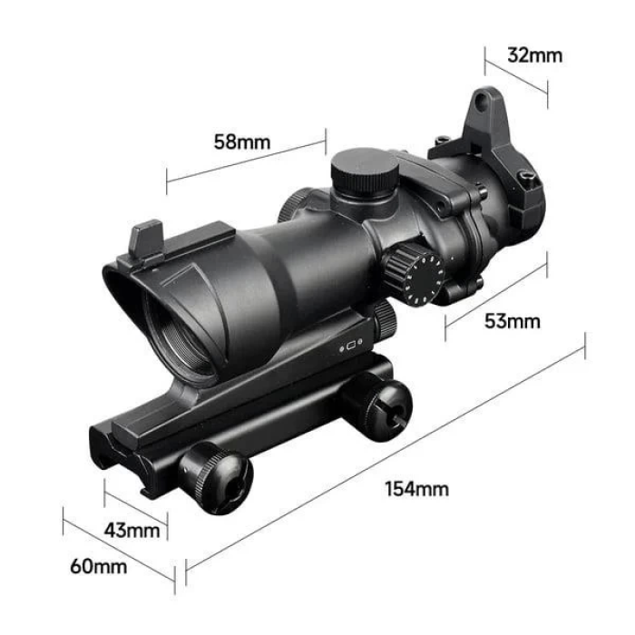 Hd30f  Taktikal Çift Renk Noktalı Nişangah Reddot,avcılık  Dürbün