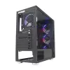 RAMPAGE CARISMA MESH 4x120mm RAINBOW FANLI 650W 80PLUS MidT ATX GAMING KASA