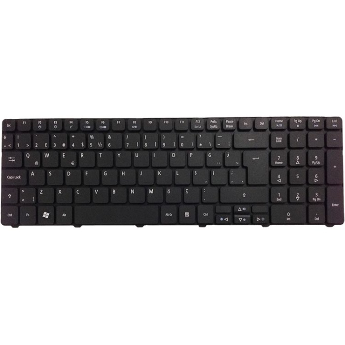 Acer 5742 packard Bell Easynote NEW90 NEW91 NEW95 P5WS6 PEW72 PEW76 PEW91 TM05 TM81 TM85 TM86 TM87 TM89 TM93 TM94 TM98 LM94 LM98 KLAVYE TÜRKÇE (ORJİNAL) MP-09B26TQ-6983