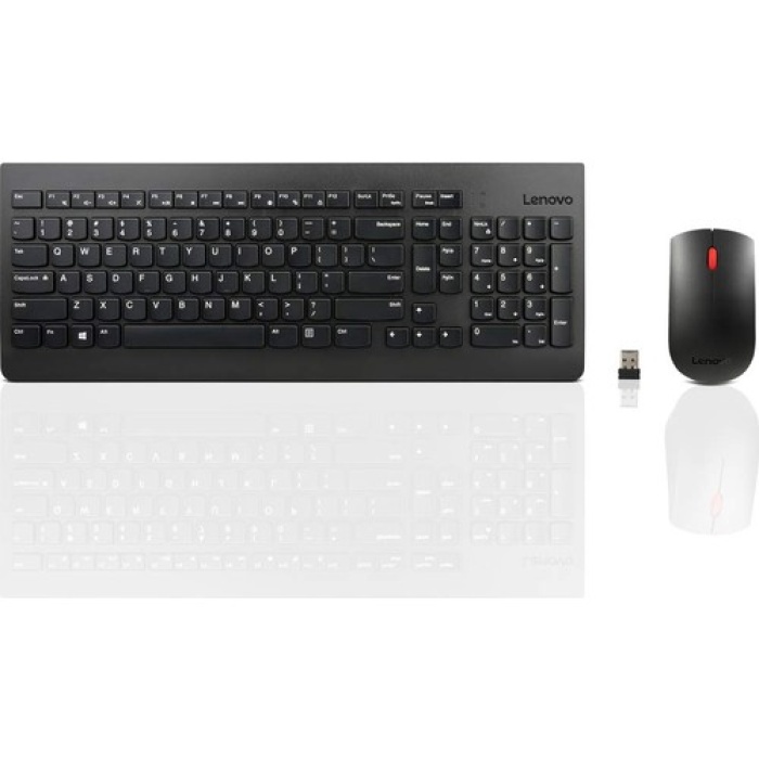 Lenovo 510 Wireless Combo Klavye Mouse Set Siyah GX30Z91076