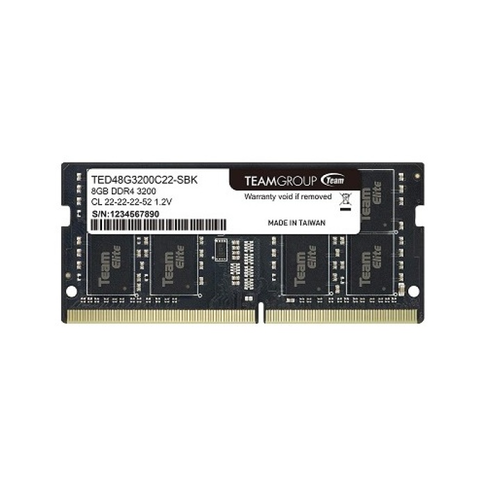 Team Elite 8 GB 3200MHZ Ddr4 Notebook Ram