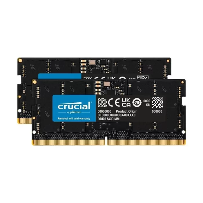 Crucial 32GB (2x16GB) DDR5 4800MHz CL401.1V Notebook Ram