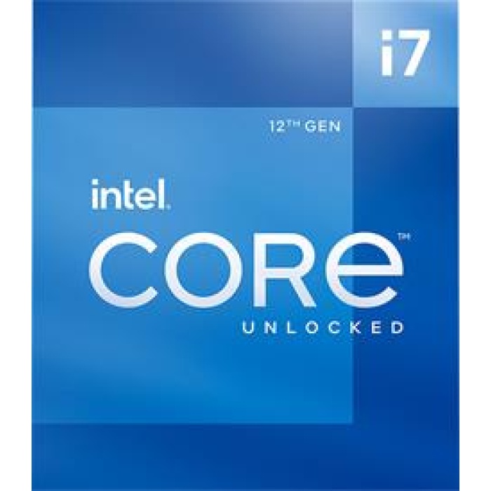 INTEL ALDER LAKE CORE I7 12700K 3.6GHz 1700P 25MB BOX (FANSIZ) (125W) UHD770