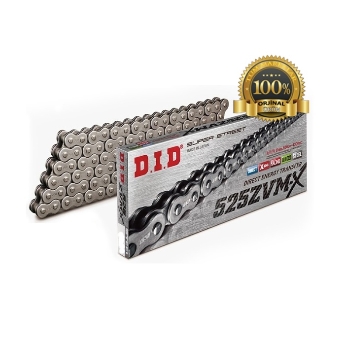 D.I.D X-Ring Chain Zvm-X 525 122L