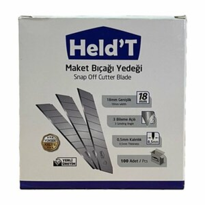 HeldT Maket Bıçağı Yedeği (1Pkt/10Ad)