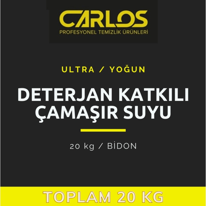 CARLOS DETERJAN KATKILI YOĞUN ÇAMAŞIR SUYU