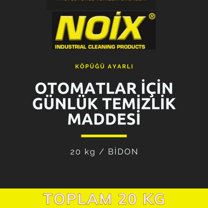 NOİX DAILY MAT OTOMAT İÇİN GÜNLÜK TEMİZLEME MADDESİ