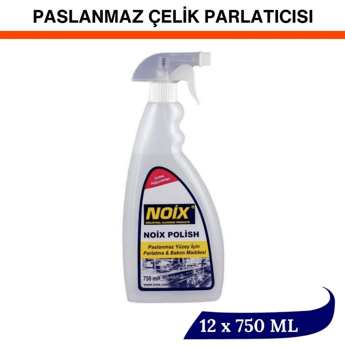 NOİX POLISH PASLANMAZ ÇELİK YÜZEY İÇİN TEMİZLİK VE BAKIM MADDESİ