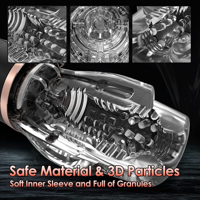 Emişli ve Titreşimli Çift Motorlu Mastürbatör