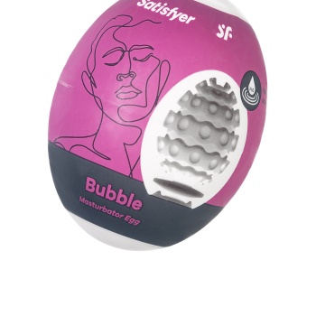Satisfyer Egg Single (Bubble) Masturbatör gerçekçi değil
