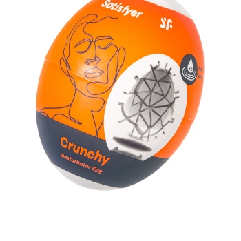 Satisfyer Egg Single (Crunchy) Masturbatör gerçekçi değil