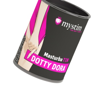 Mystim Mastürbatör Dotty Dora Masturbatör, TPE, beyaz, 4,5 cm