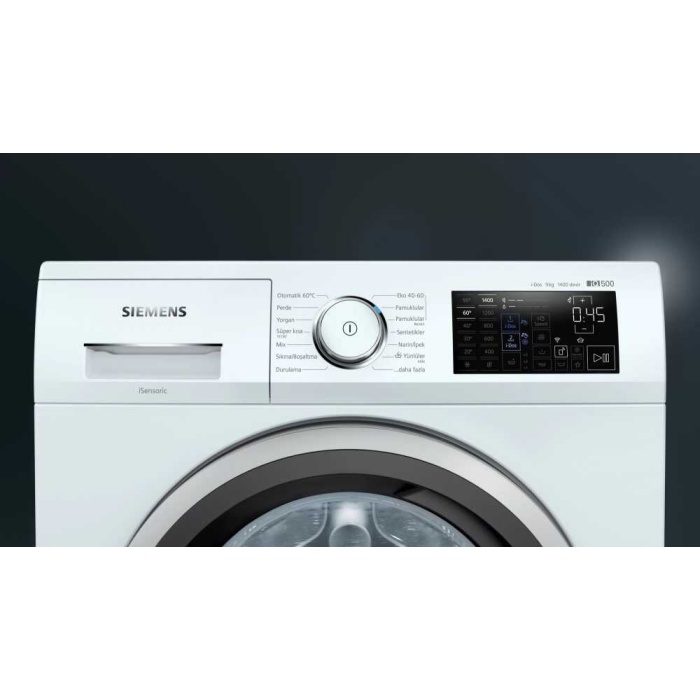 Siemens WM14UP91TR 1400 Devir 9 KG Çamaşır Makinesi