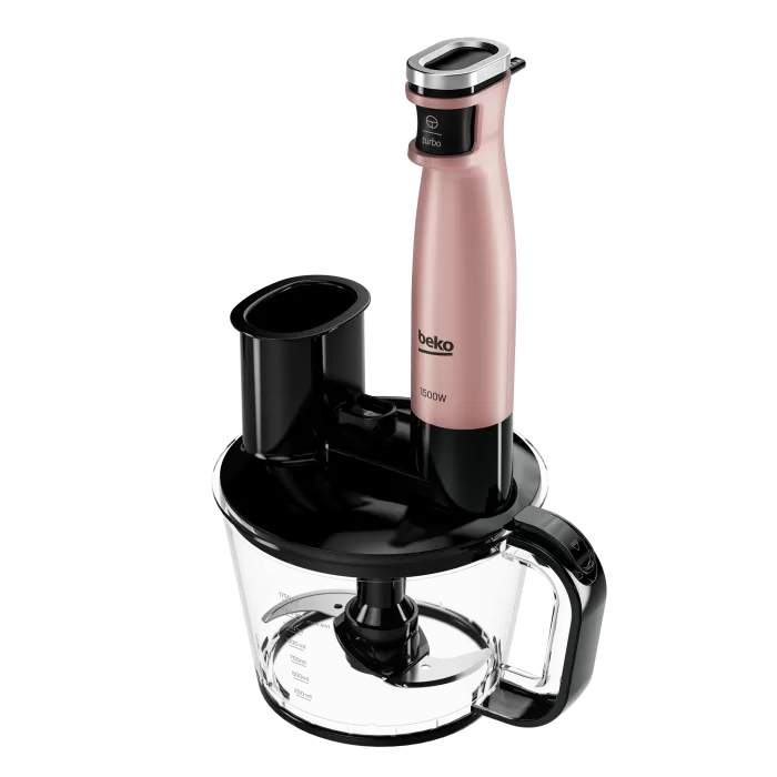 Beko RHB 5050 R Floral Rose 1500 W Blender Seti Rose Gold