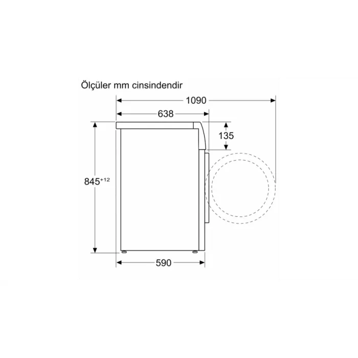 Siemens WG44B2A0TR 1400 Devir 9 KG Çamaşır Makinesi