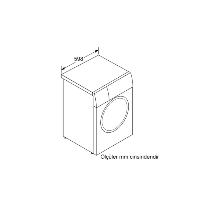 Siemens WG44B2A0TR 1400 Devir 9 KG Çamaşır Makinesi