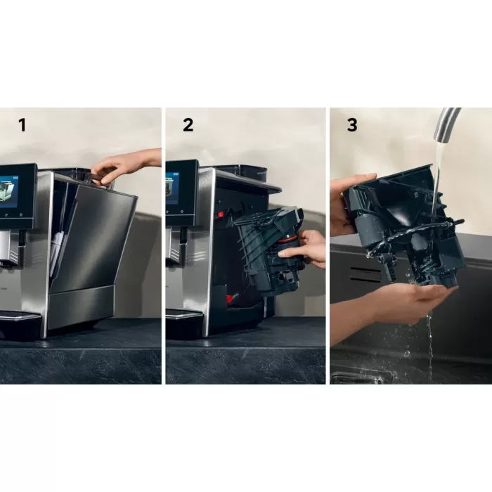 Siemens TQ907RZ3 EQ900 Plus Tam Otomatik Espresso Makinesi Gümüş