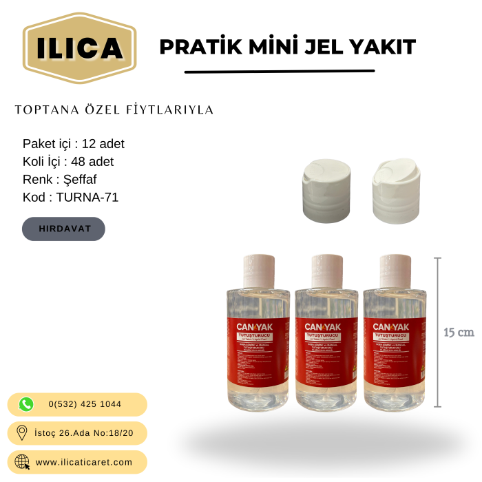 PRATİK JEL YAKITI