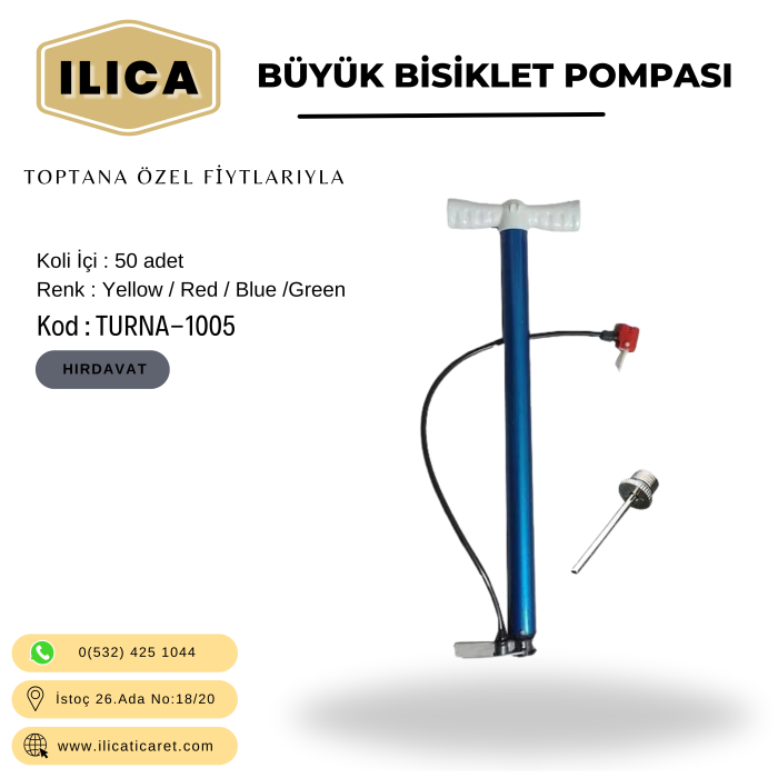 BİSİKLET POMPASI BÜYÜK BOY