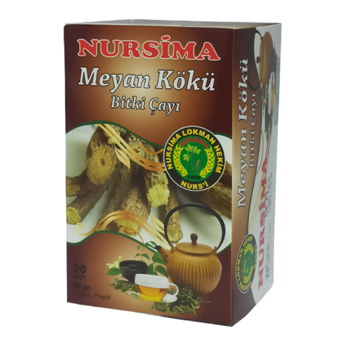 Meyan Kökü Bitki Çayı 20 li Süzen Poşet