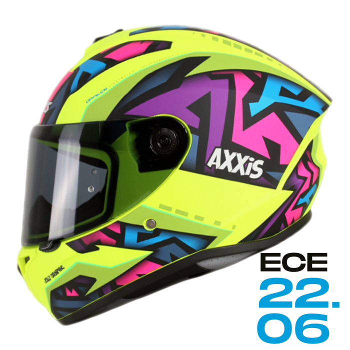 AXXIS DRAKEN S JOLLY C12 C3 MATT FLUO YELLOW