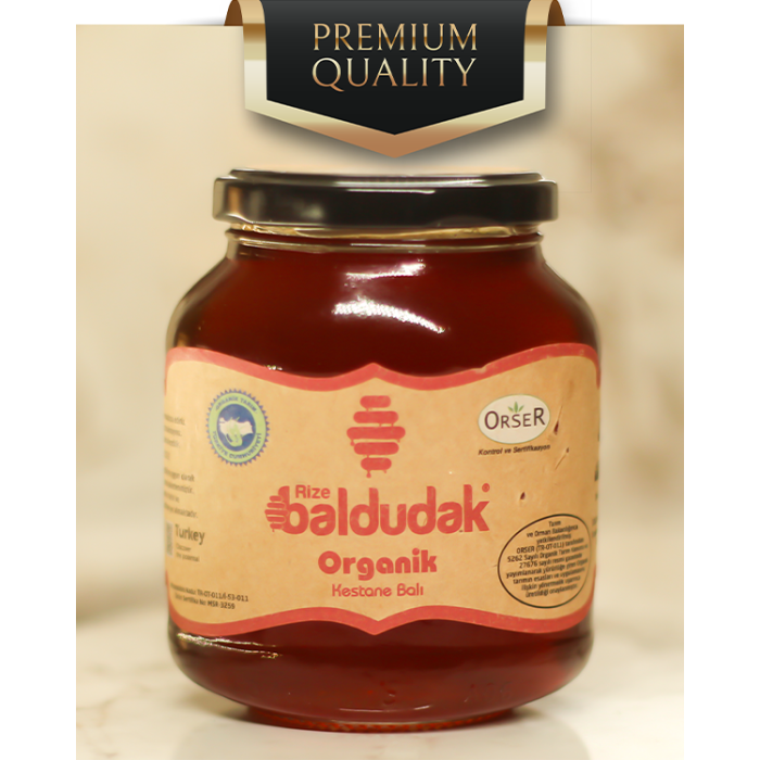 Baldudak Organik Kestane Balı - 450 Gr