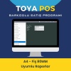 Toya Pos Barkodlu Satış Programı İlave Ek Kullanıcı