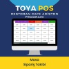 Toya Pos Restoran Cafe Adisyon Programı Ana Paket