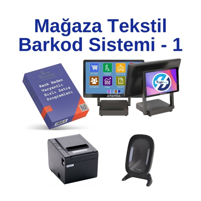 Mağaza Tekstil Barkod Sistemi 1