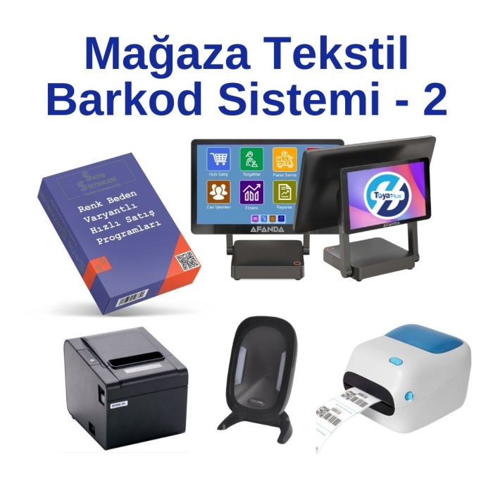 Mağaza Tekstil Barkod Sistemi 2