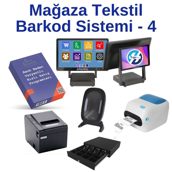 Mağaza Tekstil Barkod Sistemi 4