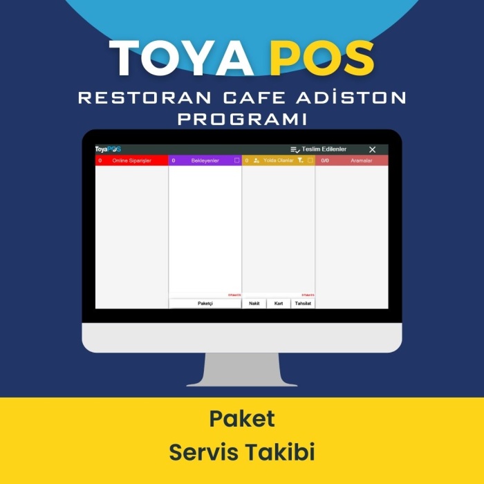 Toya Pos Restoran Cafe Adisyon Programı Ek Kullanıcı