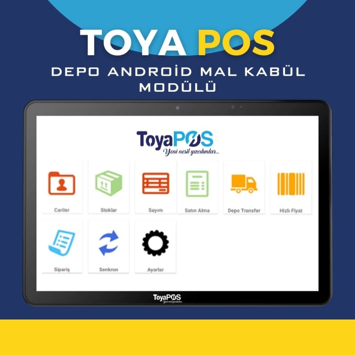 Toya Pos Depo Android Mal Kabül Modülü