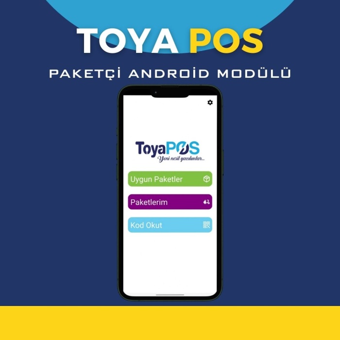 TOYAPOS KURYE MOBİL UYGULAMA (SINIRSIZ KULLANICI)