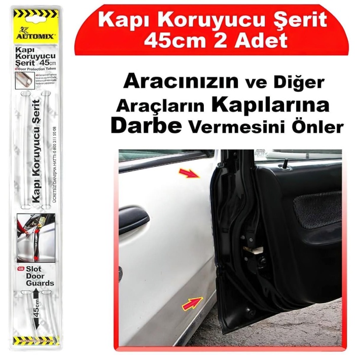 Automix Oto Kapı Koruyucu Şerit 2li Şeffaf