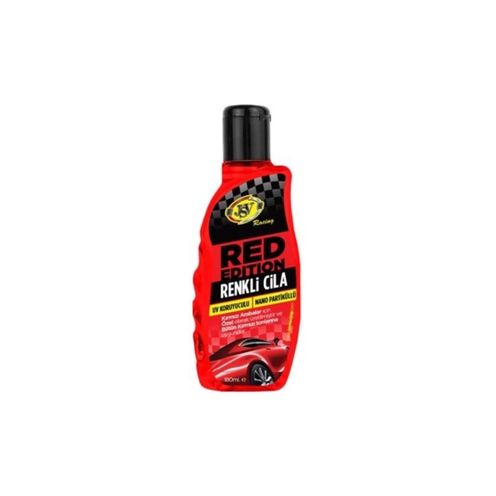 Racing Red Edition Kırmızı Renkli Cila 180 Ml Kırmızı Boyalı Araçlara