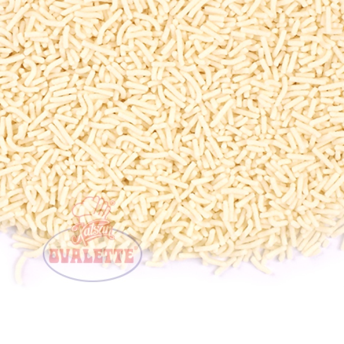 Beyaz Vermicelli Çubuk Çikolata 2 Kg