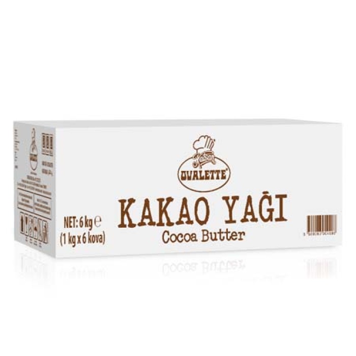 Ovalette Katsan 1 Kg Ambalajdan Dolum Kakao Yağı 125 gr