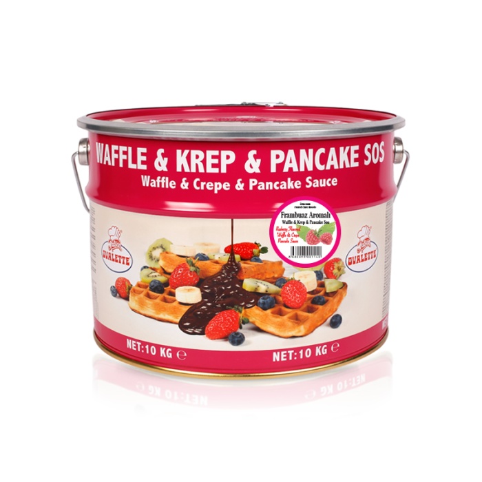 Frambuaz Waffle & Krep & Pancake Sosları 10 Kg